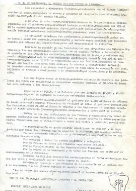 El 11 de septiembre ...