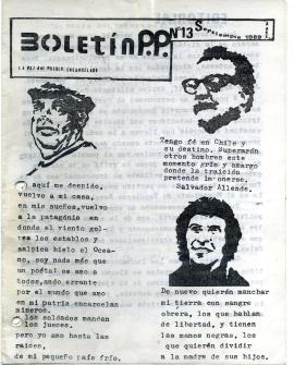 Boletín de Presos Políticos