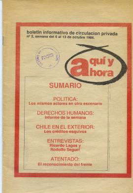 Aquí y Ahora