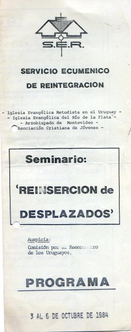 Reinserción de Desplazados