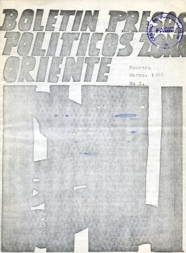 Presos políticos zona oriente