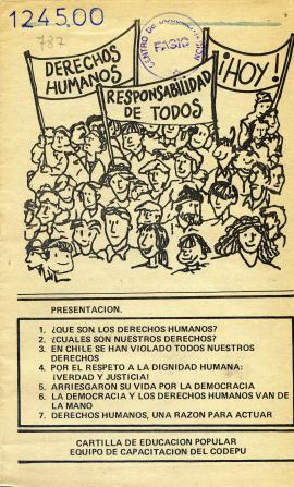 Cartilla de educación popular