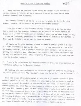 Servicio Social y Derechos Humanos