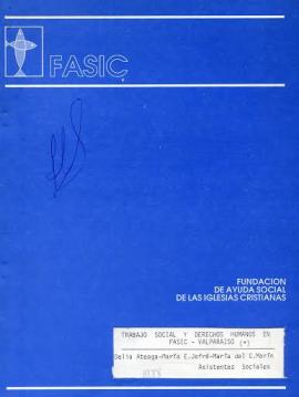 Trabajo Social y Derechos Humanos en FASIC Valparaíso