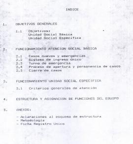 Unidad de atención social básica