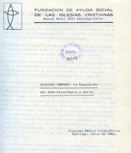 Derechos Humanos: La reparación del daño psicológico y social